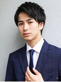 メンズ  髪型 ビジネス 30代 人気 ツーブロック パーマ