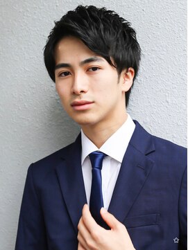 アフロート ディル(AFLOAT D'L) メンズ 髪型 ビジネス 30代 人気 ツーブロック パーマ