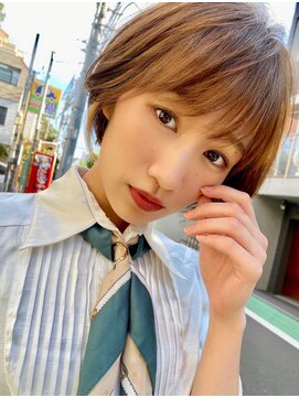 サンド 表参道(sand) 色気ショートボブ