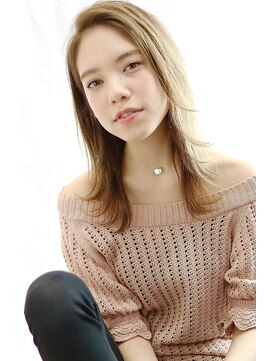 アーレル(Arlel) ☆Arlel 池袋☆かきあげバング×外ハネセミディ