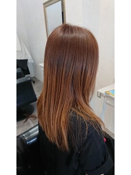 あるろう 白髪をぼかす明るめカラー