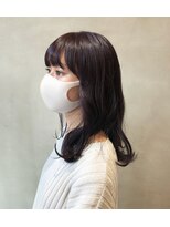 シェノン 梅田(CHAINON)&nbsp;くびれミディ×ラベンダーカラー×暖色カラー