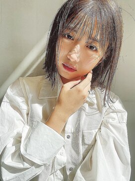 フィルムス 柏(FILMS) 暗めカラー/ショートボブ/マロンベージュ/くすみベージュ/柏