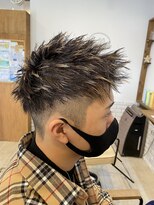 ミルク(MILK) *ツイスパ × メッシュ× スパイキーショート*