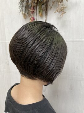 プランタン(Printemps) レイヤーショートショートボブ前下りボブ美人ボブ