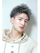 リップス 表参道店(LIPPS)&nbsp;メンズ短髪　【スパイキーヘア】　ジェットモヒカン2ブロック