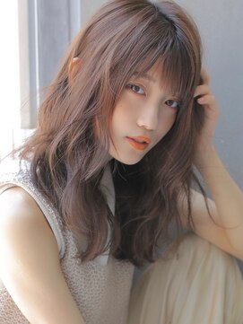 アグ ヘアー カリラ 谷山2号店(Agu hair caolila) 《Agu hair》ムーディなリラックスウェーブミディ