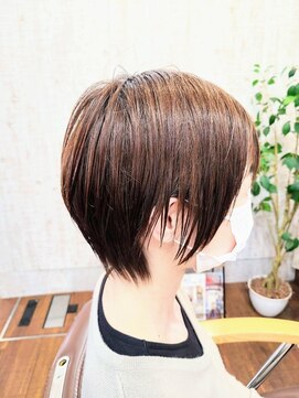 ジャンプ アズ 加古川店(JUMP×Az) ショートボブ