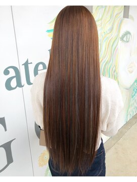 ヘアー アトリエ エゴン(hair atelier EGON) スーパーロング×インナーカラー