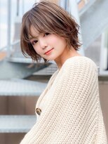 アグ ヘアー ゴート 金沢駅前店(Agu hair goat) 《Agu hair》スタイリングが可愛い★外ハネショート