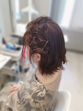 ヘアセットサロン ミント(Hair set salon MINT) ダウンスタイル