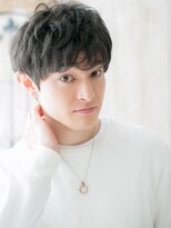 モッズヘアメン 名護大東店(mod's hair men) ニュアンスマッシュパーマで好感度抜群ショート!h名護大東