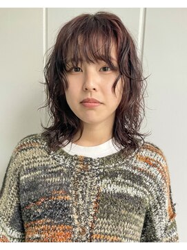 ジュリエッタ(giulietta) ウルフパーマ◎カシスピンク