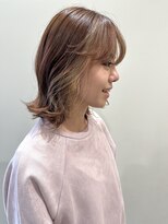 ティム(tim)&nbsp;顔周りのハイトーンで顔色を春に^ ^