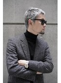 大人男子のブリーチカラー