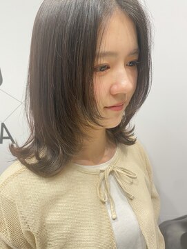 ハルキミナト ジャパン ヨコハマ(HARUKI MINATO japan YOKOHAMA) ミディアムレイヤー　20代/30代/40代女性