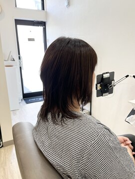 オアシス(oasis) 前上がり　ひし形　レイヤー　ストレート　ワンカール
