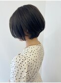 アッシュグレー_ショートレイヤー_マニッシュショート