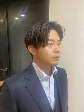 ハーツ(Heart's) メンズ白髪ぼかしハイライト