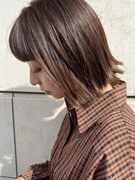 トリッカ 代官山(tricca) 【tricca代官山】ショコラブラウン/外ハネボブ/ボブ