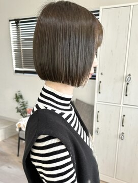 メロウヘア(Mellow hair) ぷつんとボブ×グレージュカラー