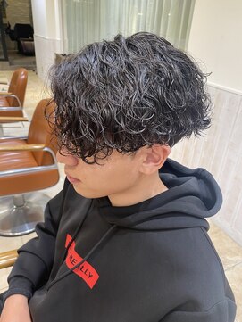 ネオリーブソラ 相模大野店(Neolive sola) メンズ波巻きスパイラルパーマ