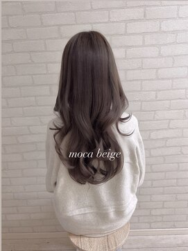 ヘアースタジオ シーオーイー(hair studio C-O-E) 透明感モカグレージュ