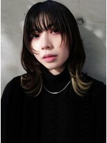 アレンヘアー 甲南本通り店(ALLEN hair)&nbsp;ウルフマッシュ×インナーカラー