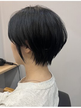 ノイ(noi.) 【noi.】ブルーブラックショートボブ