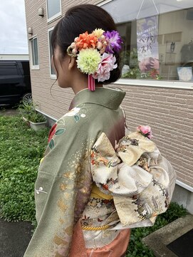 エミュウ(Emue) ご祝儀着付け♪