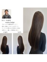 ノヴェル 塩釜店(NOVEL) ウォームベージュカラー