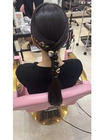 ミルクティー(Milk TEA) タイトポニー♪