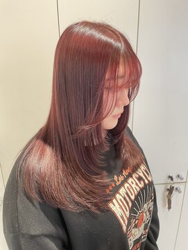 ポート 蕨(PORT) レイヤー×チェリーレッド【 千田 理紗 】