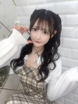 編み上げハーフツイン＊まゆ