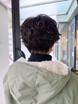 ハピネス 河原町店(Happiness) マッシュショート　ショートパーマ　京都美容室　進詩織