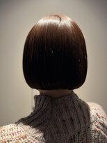 モーダアッカ(moda acca) マロンベージュ 艶髪 ショートボブ@10代20代30代40代