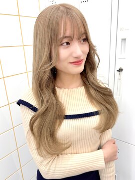 ガーランド(Girland) 【girland】milk tea beige  韓国風/レイヤーカット