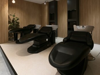 ルルカ ヘアサロン(LuLuca Hair Salon)の写真/【蛍池駅1分/6席】大人気のスパコース★頭皮から髪の芯まで美しく！疲れてリラックスしたい方におすすめ◎