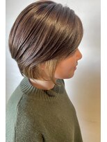 レセ 南柏店(Laissez)&nbsp;インナーカラー/イヤリングカラー/大人上品ボブ/エレガントボブ