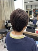 品のある、大人女性のショートスタイル。