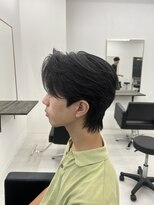 ステージ(STAGE)&nbsp;ダウンパーマ　ニュアンスパーマ　センターパート