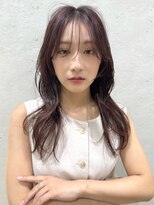 ロンドプランタン 恵比寿(Lond Printemps) ラベンダーミルクティー/暗めカラー/レイヤーカット/韓国/恵比寿