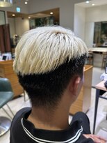 チップタップ 保谷店(tip top)&nbsp;フェード×ホワイトカラー