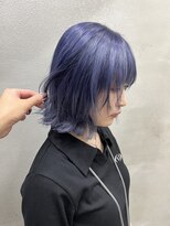 エッジ 下北沢(edge.)&nbsp;ブルーバイオレットボブ