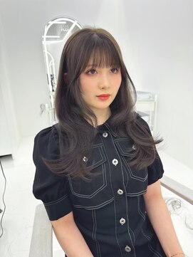 コア プラス 立川(COA PLUS) 韓国風レイヤーカット髪質改善ダブルカラーハッシュカット轟れな