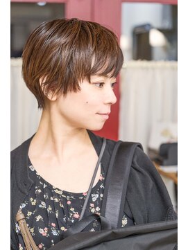 ルーシー ヘアデザインワークス(Lucy Hair Design Works) サロンワーク×マッシュショート