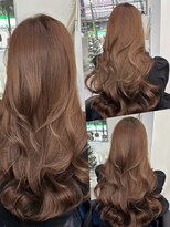 アルドーレヴェントホリエ(Ardore vento horie)&nbsp;ブリーチなしダブルカラーで作るマロンブラウン♪10代20代30代