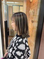 アップ(A+hair)&nbsp;ハイライトカラーケアブリーチ白髪ぼかし髪質改善30代40代50代