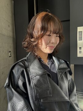 ニーム 栄(nimes) kaon　　ドライパーマ　自然に動くパーマ