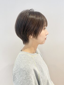 ルカ リノア(Luca lino:a) コンパクト丸みショート×丸み縮毛矯正